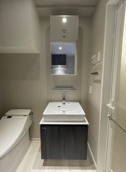 Log初台の洗面所