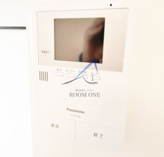 カーサ・デ・シレーナのセキュリティ|モニター付きインターホンです。