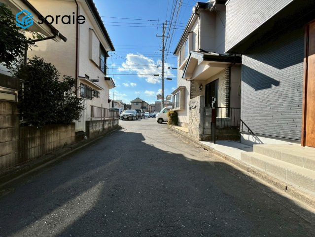 所沢市林3丁目　新築戸建の前面道路含む現地写真|2月2日 撮影