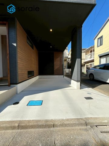 所沢市林3丁目　新築戸建の駐車場|2月2日 撮影