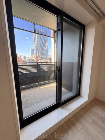 六本木グランドタワーレジデンスのバルコニー