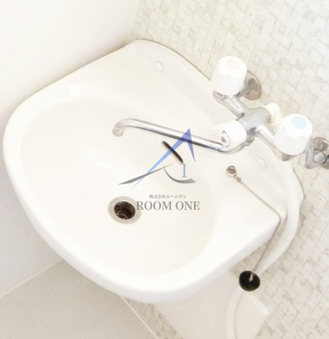 Motohashiハイツの洗面所|洗面台です。