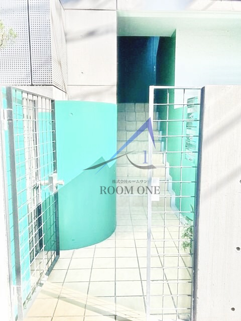 サルイハイツのエントランス|エントランスです。