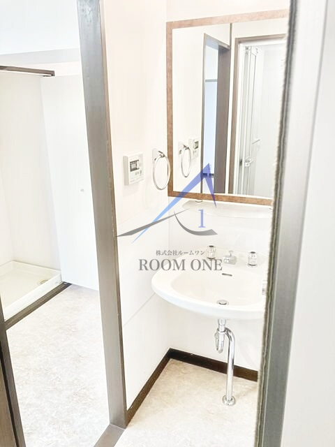 サルイハイツの洗面所|洗面台です。