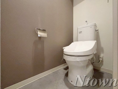 【トイレ】 | ポルタニグラ大須 | 落ち着いた色調のトイレです