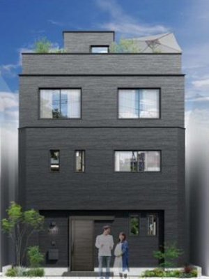 【外観パース】 | 江東区清澄３丁目の提案型売地