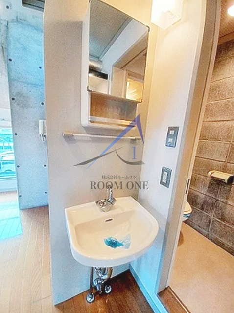 コート山王の洗面所|洗面台です。