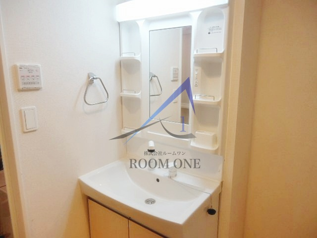 ピースKTの洗面所|洗面台です。