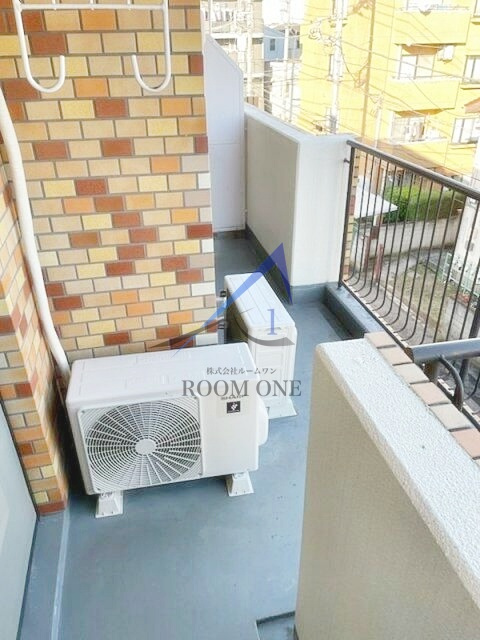 砧サンハイムのバルコニー|バルコニーです。