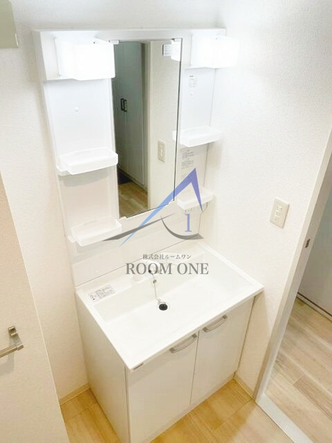 砧サンハイムの洗面所|洗面台です。