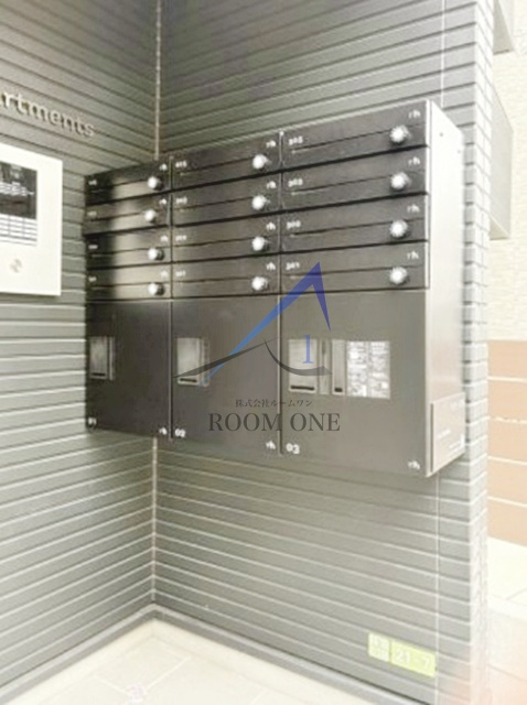 k1 apartmentsのその他共用部分|集合ポストです。