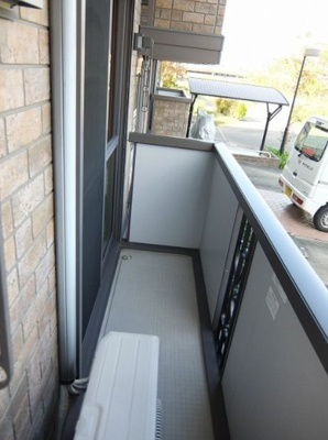 【バルコニー】 | アンジェロ | バルコニーです