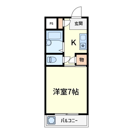 【間取り】 | ヴァン京口