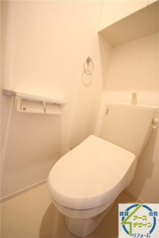 リバーサイド魚住のトイレ