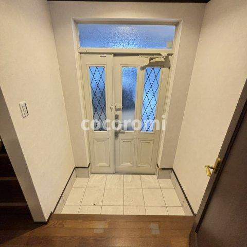 点野1丁目貸家の玄関