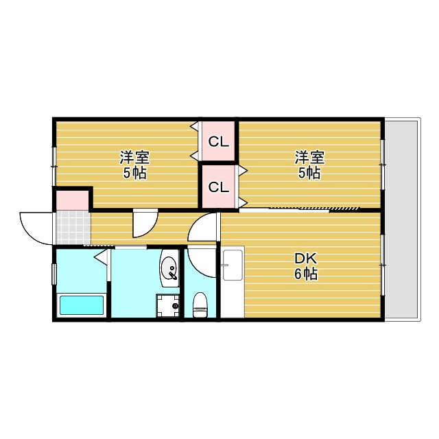 ガーデンハイツ刀根山の間取り