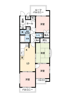 【間取り】 | セザール新小岩