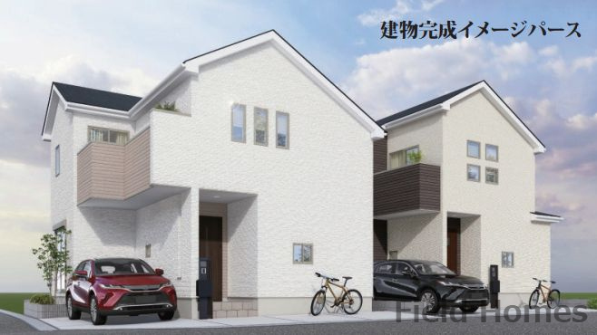 大磯町東小磯新築戸建て　2期1号棟の外観|外観イメージ「大磯町東小磯新築戸建て」