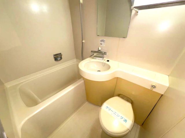 いちごパレスの浴室