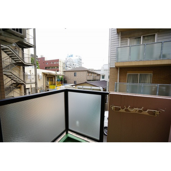 ＳａＫｕＲａ館のバルコニー|洗濯竿置場