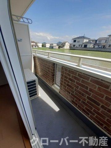 グランディス　Ａのバルコニー