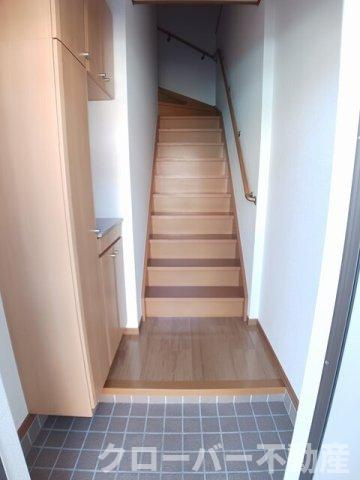 グレイスフルＢの玄関