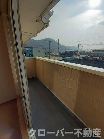 クレセント　コート　Ⅰのバルコニー