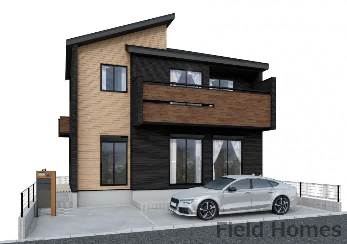 南区鵜野森2丁目新築戸建て　1号棟の外観|外観イメージ「南区鵜野森2丁目新築戸建て」