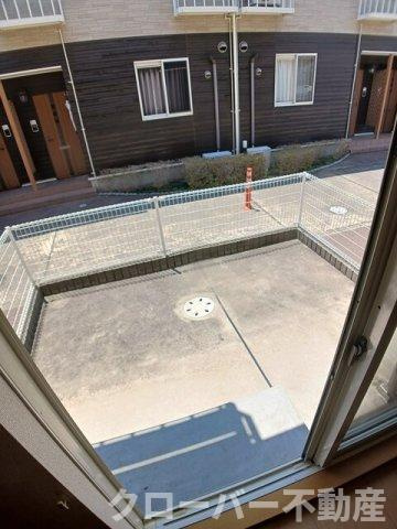 スワン　ＫＩＴＡＭＵＲＡ　Ｃのバルコニー