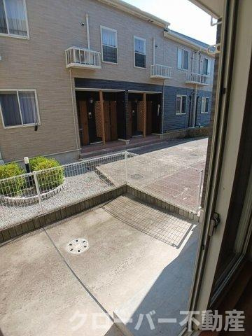 スワン　ＫＩＴＡＭＵＲＡ　Ｃのバルコニー