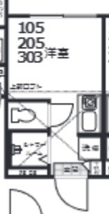 One CUBE夏目坂の間取り