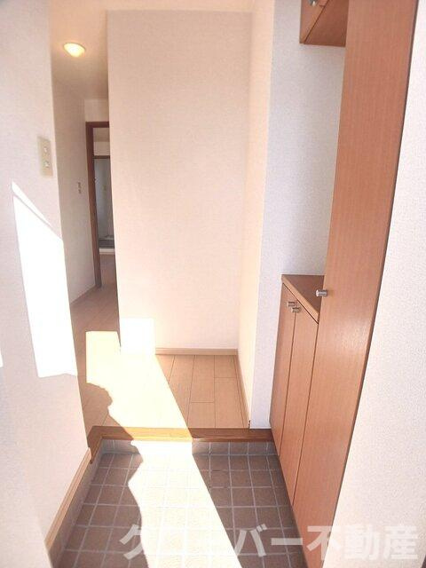 リーヴメゾン北館　Ｃの玄関