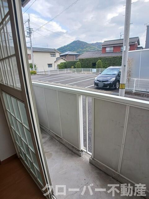 リーヴメゾン北館　Ｄのバルコニー