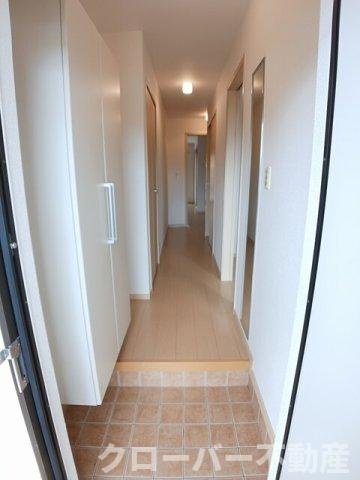 リバーヒルＡの玄関