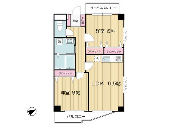 【間取り】 | トライダント翠耀館