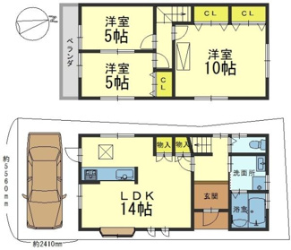 【間取り】 | 間取図