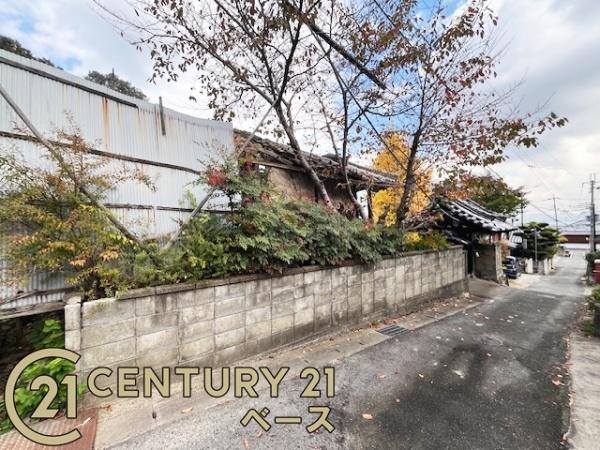 北葛城郡河合町池部１丁目の売地の前面道路含む現地写真