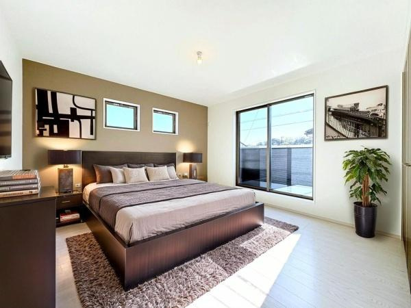 横浜市金沢区高舟台２丁目の新築一戸建の洋室|※家具類はCGイメージです。