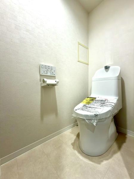 ナイスアーバン新川崎ステイツのトイレ|広々トイレです。1番落ち着ける場所です。