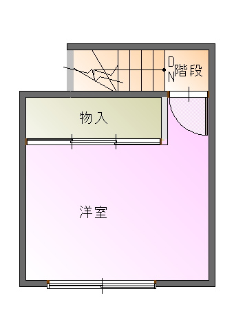 【間取り】 | 志筑　オール電化の賃貸戸建　最長で2032年までの期限付き借家