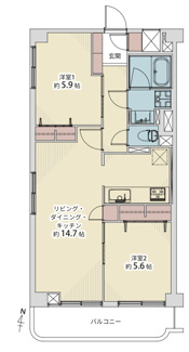  | 【ドミール東山】✨️仲介手数料無料✨️星ヶ丘小学校・東星中学校