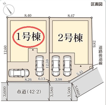 【区画図】 | リーブルガーデン岸和田岸城町 | 区画図