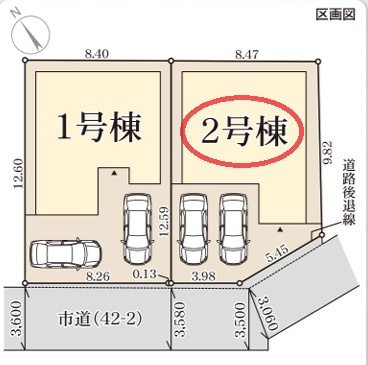 【区画図】 | リーブルガーデン岸和田岸城町 | 区画図