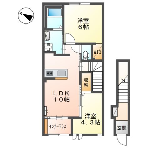 Soleil．Kayの間取り