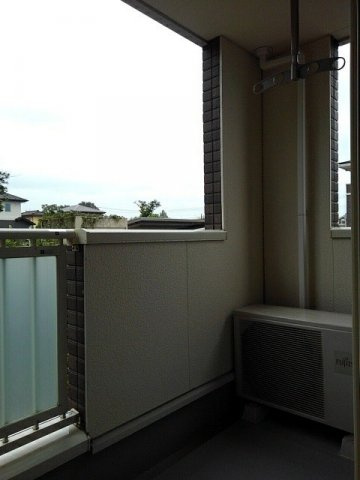 アンジュエールＣのバルコニー|開放的で明るい空間を演出してくれるバルコニーです