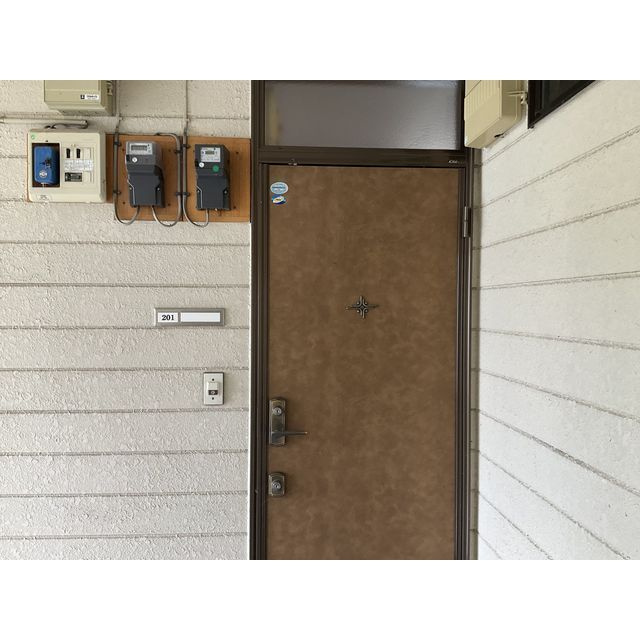 サニーハイツKの玄関|ゆったりとした玄関です