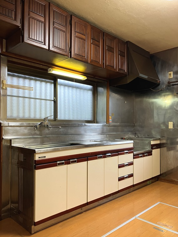 北入曽戸建のキッチン|使いやすいキッチンです