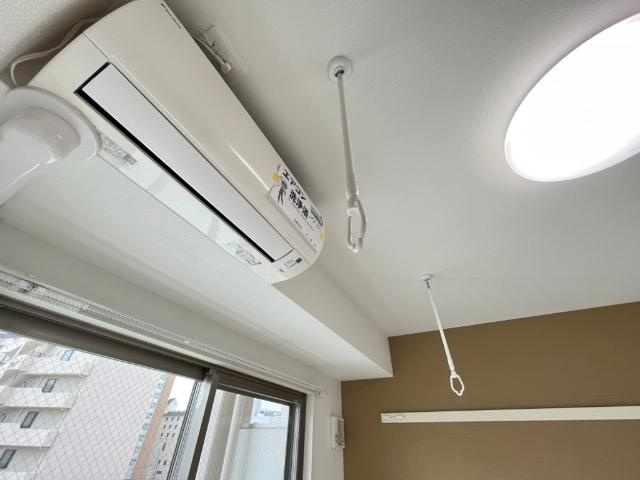 プラージュ広島駅前の設備|室内物干し