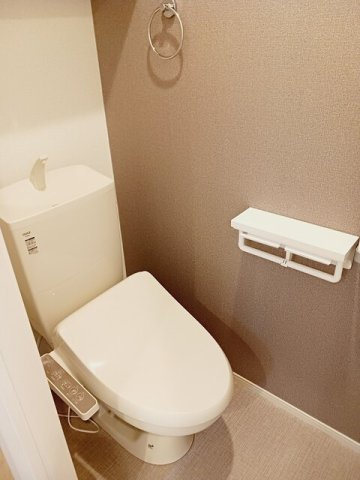 ヴィラ　かすみのトイレ|トイレです