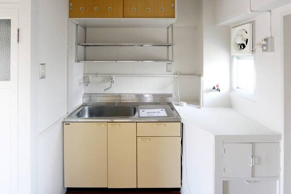 ビレッジハウス安古市1号棟のキッチン|ビレッジハウスの同一物件・同一タイプの間取りの写真です